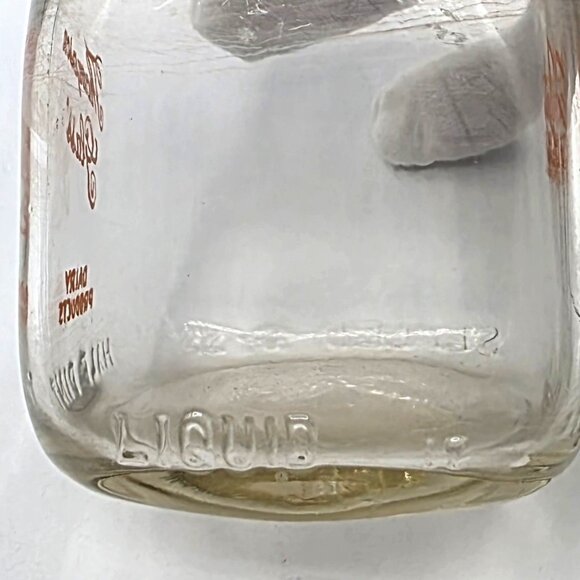 Vintage Thompson's Dairy Products Taste Tells USA Half Pint Milk Bottle Set of 2 - Picture 7 of 12